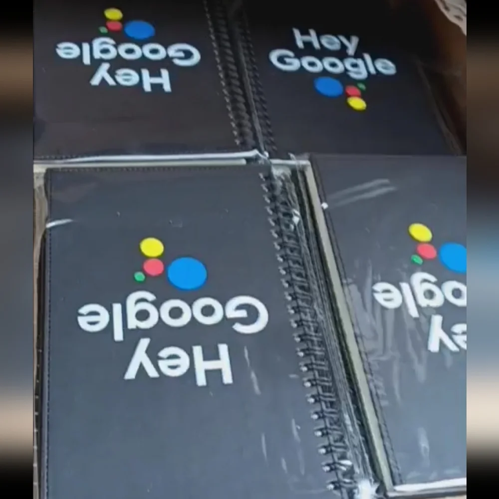 Hey Google Notebook - Picture 1 of 3